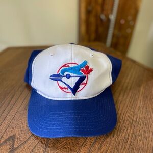 Blue and White Baseball Cap